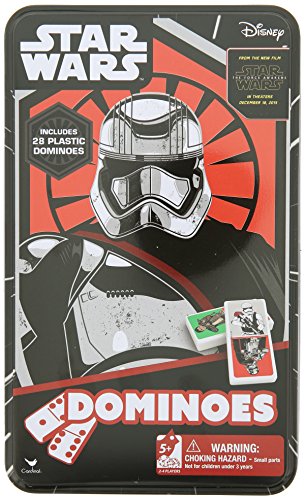 Star Wars Episode 7 The Force Awakens Dominoes Game - 28 Pack Plastic Dominoes