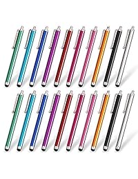 HomEdge - Lápiz capacitivo universal para iPad, iPhone, Samsung, Kindle Touch, compatible con todos los dispositivos con pantalla táctil capacitiva (20 unidades)
