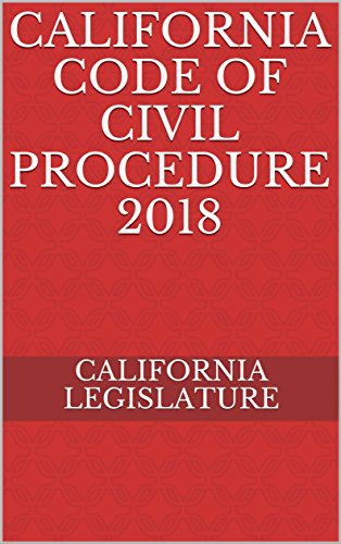 [BOOK] California Code of Civil Procedure 2018<br />[R.A.R]