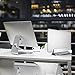 Vertical Laptop Stand Desktop Macbook Stand Holder Dock Aluminum Notebook Stand for Apple MacBook Air/Pro or Other Laptops/Notebooks/Tablets from 13” to 15
