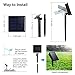 Ankway Solar String Lights White 200 LED 3-Strand Copper Wire Fairy Lights 8 Modes 72 ft Solar Powered String Lights Waterproof IP65 LED Twinkle Lights Outdoor Patio Garden Indoor Bedroom Party
