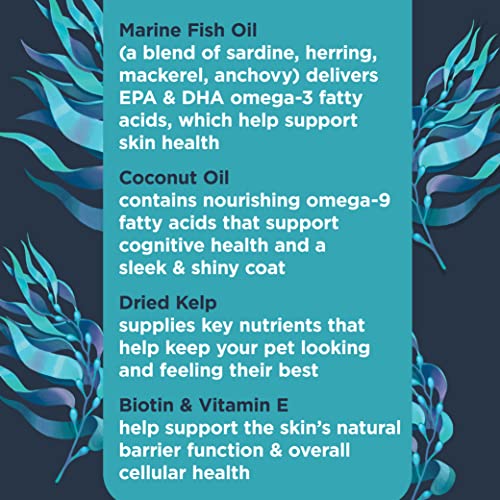 Nulo Functional Omega Dog Supplement, Made with Omega9 Fatty Acids to