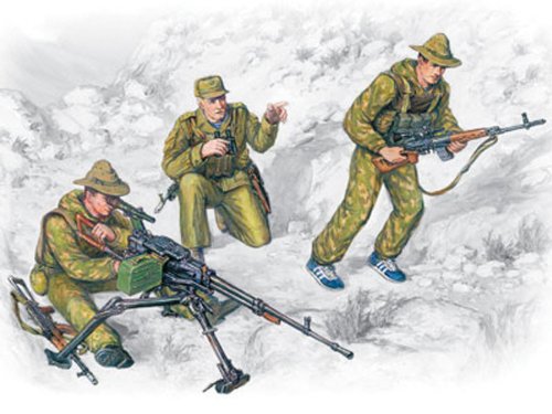 ICM Models Soviet-Afghan War Soviet Special Troops Building Kit