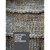Knitter's Graph Paper Notebook: Knitting Graph Paper Journal Notebook, Knitting Notebook, 4:5 Ratio, 100 Pages, 8.5" x 11"