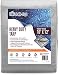 10x12 Heavy Duty Tarp, Waterproof Plastic Poly 10 Mil Thick Tarpaulin with Metal Grommets Every 18 Inches - for Roof, Camping, Outdoor, Patio. Rain or Sun (Reversible, Silver and Brown) (10 x 12 Foot)