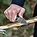 TANGRAM Folding Pocket Knife ACUTO440 Wharncliffe Sharp Blade Liner Lock Black G10 Handle Flipper Knife,Dirk Pinkerton Orion TG3007A1