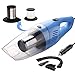 Car Vacuum, DawnFavor DC 12V 120W Strong Suction Car Vacuum Cleaner, 7000 Pa High Power Portable Hand-held Wet&Dry Use Auto Vacuum with Stainless Steel HEPA Filter, Car Cleaner with LED Light&16.4 FT