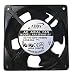 Tjernlund 8710001 High Speed Muffin Fan with Cooling Axial, 110 CFM, 120 mm x 120 mm x 38 mm, 110V AC primary