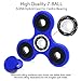 SENQIAO Tri Fidget Hand EDC Finger Spinner Toy Stress Reducer with Premier Ceramic bearing For ADD, ADHD, Anxiety, and Autism Adult Children (Blue)