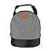 Aosbos Insulated Lunch Bag Cooler Tote Bags with Detachable Shoulder Strap for Women Men (Grey)