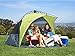 Lightspeed Outdoors Sun Shelter with Clip-Up Privacy Feature