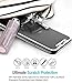 TOZO for iPhone X / XS Screen Protector Glass [ 3D Full Frame ] Technology Premium Tempered 9H Hardness 2.5D PET [Soft Edge Hybrid] Super Easy Apply for iPhone 10 / X / XS [White Edge]