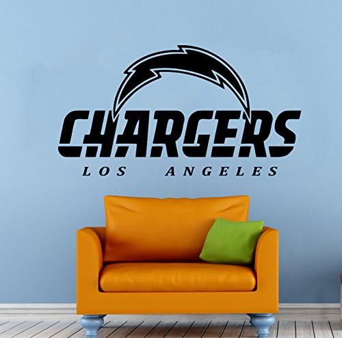 Los Angeles Chargers Football Team Vinyl Decal Wall Sticker NFL Emblem Logo Sport Poster Home Interior Removable Decor