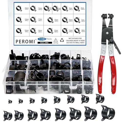 PEROMI Spring Band Hose Clamp Kit