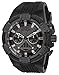 Invicta Men's Star Wars Stainless Steel Quartz Watch with Silicone Strap, Black, 32 (Model: 26268)