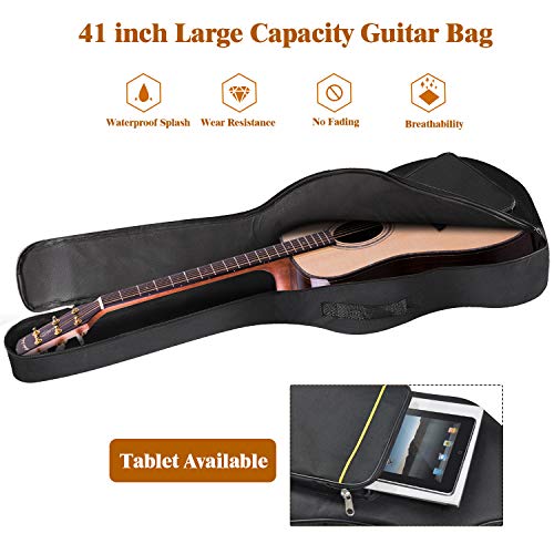 image for NEUMA Acoustic Guitar Bag 41inch Waterproof 0.3inch Padded Gig Bag Gui