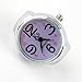 Youyoupifa Arabic Numbers Quartz Alloy Finger Ring Watch (Light Purple)