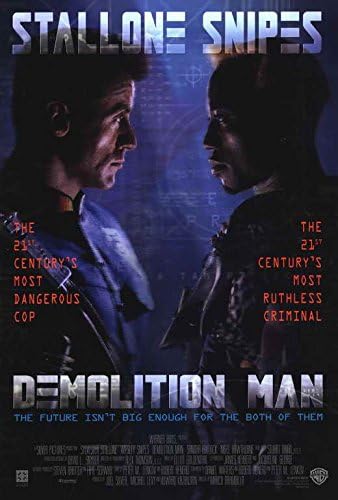 Demolition Man Poster Movie (27 x 40 Inches - 69cm x 102cm) (1993)