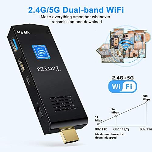 PC Stick Windows 10 Pro 64bit 8GB DDR3/128GB ROM Intel Atom Z8350 Intel Computer Stick,Support Dual Band WiFi 2.4/5G,4K HD, BT 4.2,Auto Power On 4 PC Stick Windows 10 Pro 64bit 8GB DDR3/128GB ROM Intel Atom Z8350 Intel Computer Stick,Support Dual Band WiFi 2.4/5G,4K HD, BT 4.2,Auto Power On