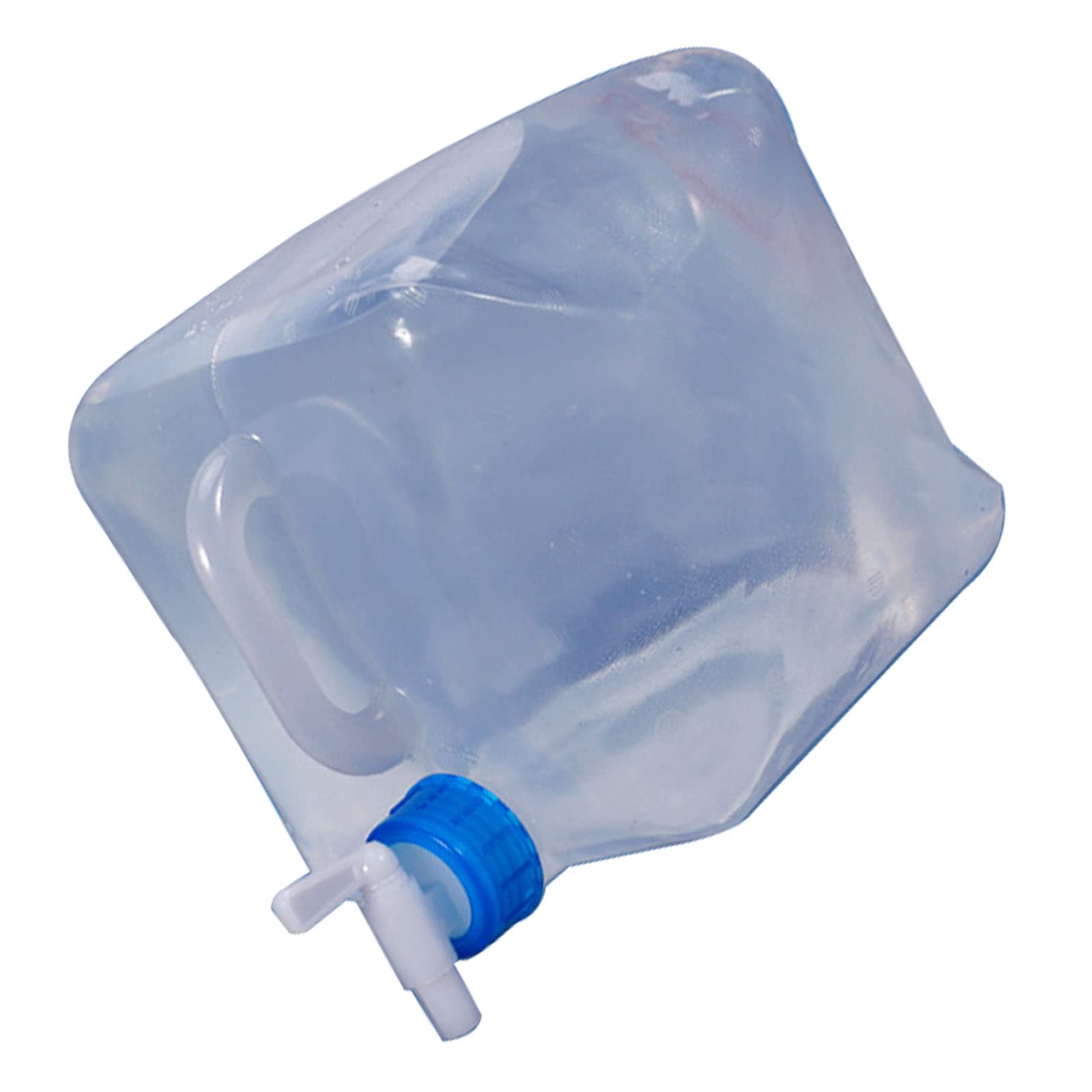 YUEXINYAN 1.3gallon （5L With faucet） Collapsible Water Container Portable Water Storage Jug Foldable Water Canteen for Caravans Camping Hiking Travel Bbq Travel Outdoor Use