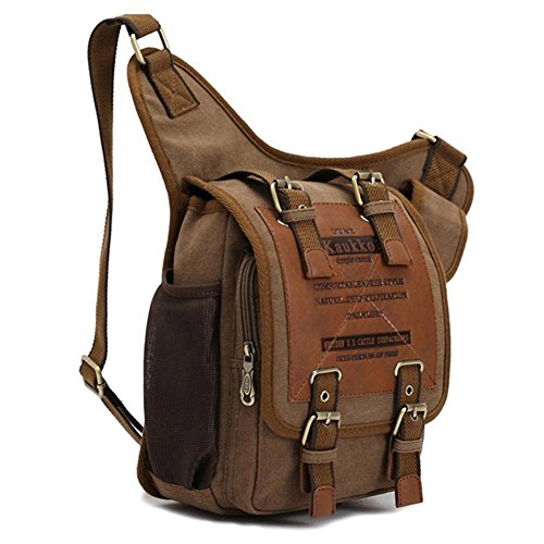 1 Shoulder+Military+Messenger+Patchwork+Christmas