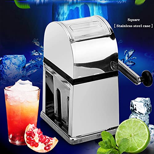 QINGZHUO Eiscrusher Manuell,für Kalten Alkohol,Manueller Eisbrecher-Drehgriff,Cocktail-Eisbrecher. – Bild 5