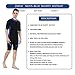 DEHAI Men Women's Full Wetsuits Thermal Suit Sleeves 3mm Neoprene Youth Adult's Diving Swimming Snorkeling Surfing Scuba Jumpsuit Warm Swimwear