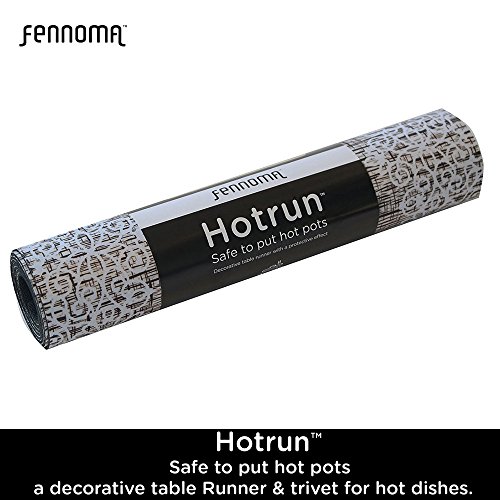 Hotrun 2in1 Decorative Table Runner and Protective Trivet Your