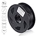 PLA 3D Printer Filament Neatly Rolled 2.2 lbs (1KG)- 1.75mm Pla Filament, Dimensional Accuracy +/- 0.03 mm, Black