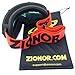 ZIONOR XA Ski Snowboard Snow Goggles for Men Women Anti-fog UV Protection Spherical Dual Lens Design (VLT 25.4% Black Frame Revo Red Lens)