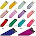 Rhyme 14 PCS Colored Hair Extensions Clip in/On for America Girls and Kids Doll hiar Accessories Wig Pieces Synthetic Hair Extensions (Multicolour)thumb 3