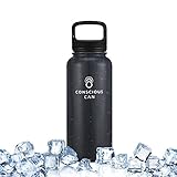 Insulated Water Bottle 32 Ounces Stainless Steel Thermo, Cold For 24 Hours Hot 12