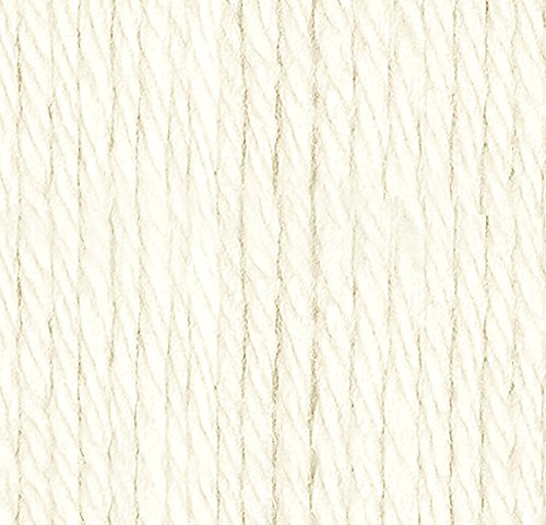 Lily Sugar'n Cream Cotton Cone Yarn, 14 oz, Soft Ecru, 1 Cone