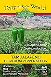 Jalapeno TAM - Heirloom Pepper - 10 Seeds - Mildest