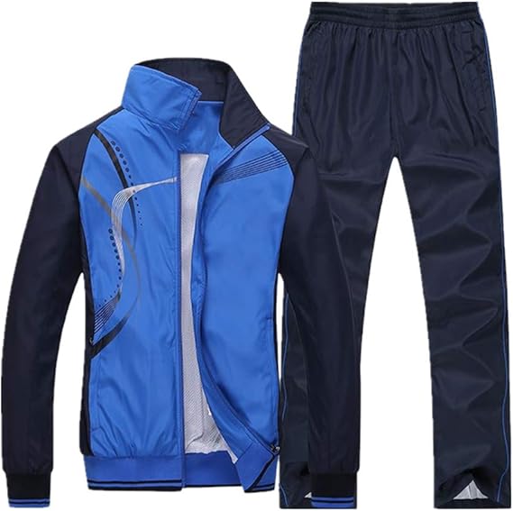 Men's sportswear spring and autumn sportswear 2piece sports suit