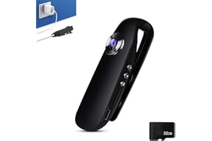 Grdsax Saker Mini Camera 1080p Video,Body Cameras with Audio and Video Recording,Pocket Camera with 32gb Card,Police Body Cam with Back Clip,Body Cam for Sports Daily Recording Bike