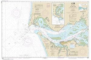 Paradise Cay Publications, Inc. NOAA Chart 18521: Columbia River Pacific Ocean to Harrington Point; Ilwaco Harbor (Traditional Paper) 32.8 x 48.4