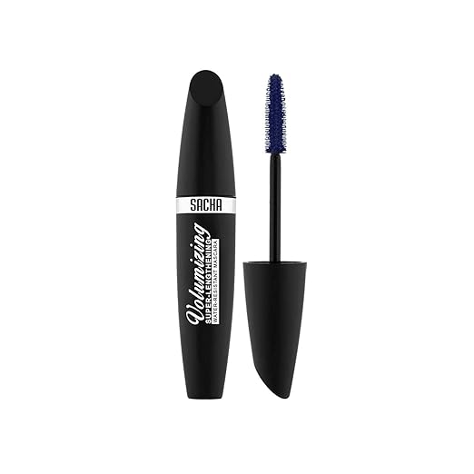 Amazon Com Mascara By Sacha Cosmetics Lengthening Volumizing Lash Extension Mascara Waterproof Washable Eye Makeup 0 03 Oz Black Beauty