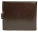 Visconti Monza 5 Quad Fold Soft Leather Italian Glazed Wallet (Brown)