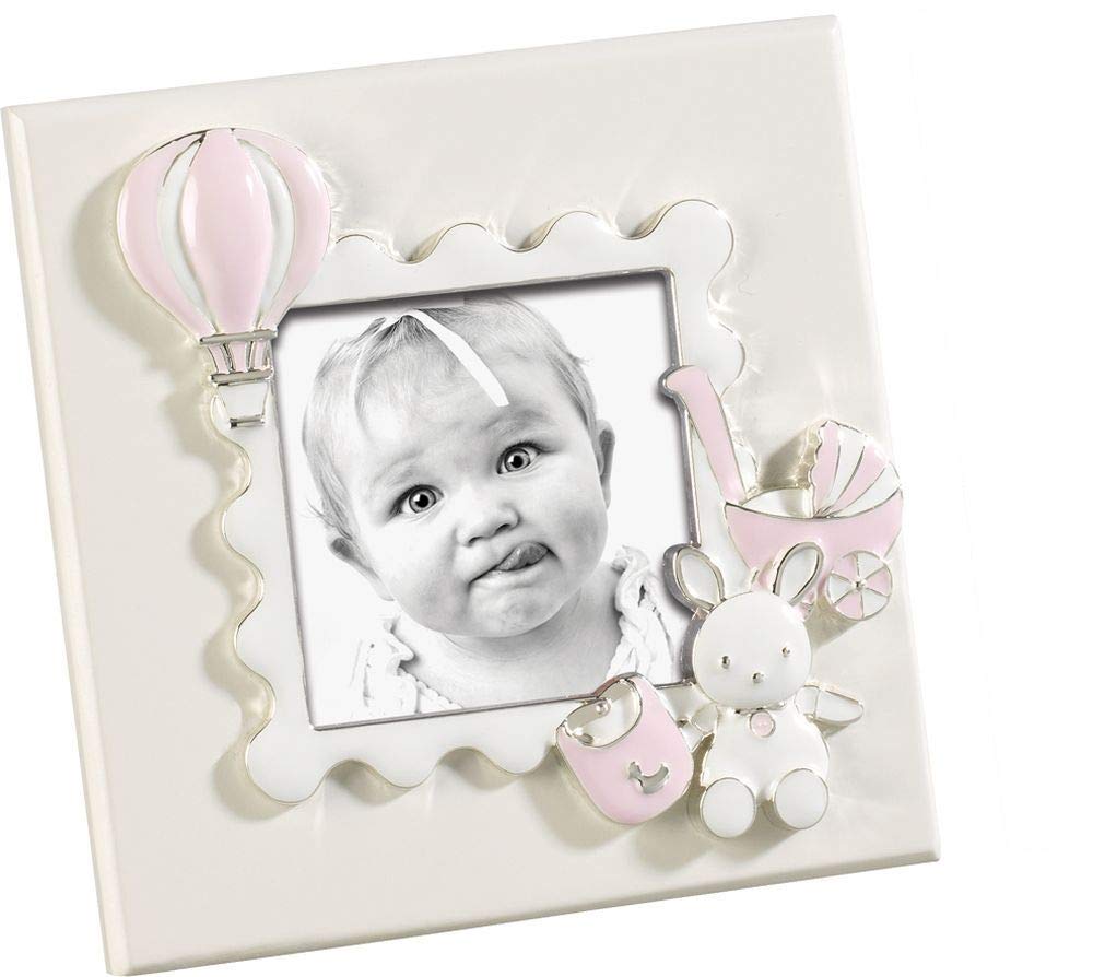 Mascagni House Size 6 x 6 with Pink Decorations Classic Frames, Multicoloured, 8003426037683