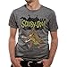 Scooby Doo Official Men's and Shaggy Spooky Printed Character T-Shirt - Crew