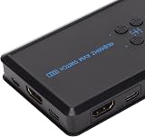 Zunate 4K KVM Switch HDMI 2.0 USB 2.0 PC Hub for Mouse Keyboard Printer view 9