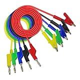 4mm Stackable Banana Plug to Crocodile Alligator