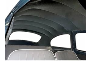 EMPI 4395-0 VW Bug Beetle Type 1 Stock replacement Headliner 68-77, Black
