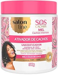 Linha Tratamento (SOS Cachos) Salon Line - Ativador de Cachos Mel Cachos Intensos 500 Gr - (Salon Line Treatment (SOS Curls) Collection - Intense Curls Honey Curl Activator Net 17.63 Oz)