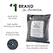 MOSO NATURAL Air Purifying Bag. Bamboo Charcoal Air Freshener, Deodorizer, Odor Eliminator, Odor Absorber for Cars and Closets. 200g Charcoal Color