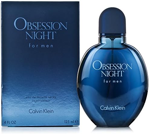 Obsession Night by C \A \L \V \I \N \K \L \E \I \N for Men Eau de Toilette 4 oz Spray NEW IN BOX 4 oz./ 125 ml