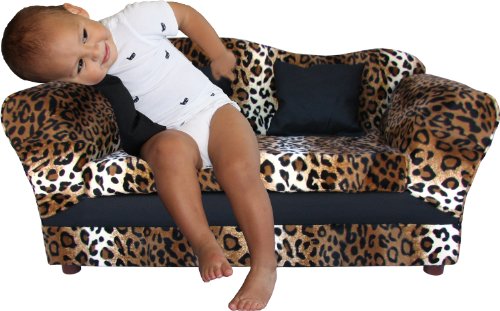 KEET Wave Kid's Sofa, Leopard