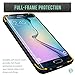 Galaxy S6 Edge Wallet Case - Vault Slim Wallet - Ultra Slim Protective Credit Card ID Cover (Silk) - Black Onyx