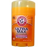 Arm & Hammer Ultramax Powder Fresh Solid Antiperspirant Deodorant 1 Ounce 6 Pack